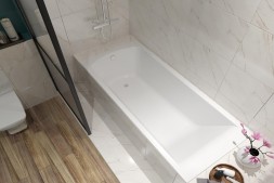 Ванна акриловая Santek Фиджи 160х75, белая